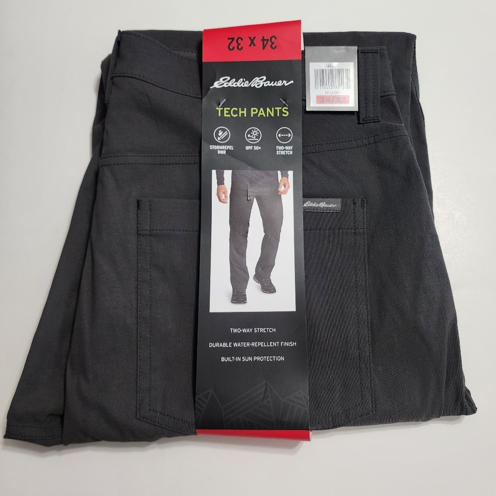 Eddie Bauer Men's Tech Pants Size 34×32